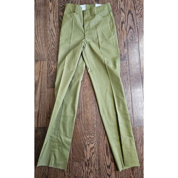 Vintage Boy Scouts Of America BSA Uniform Shirt And New Pants 28" Waist  Mens S - Picture 16 of 16